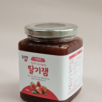 [우리진더하기협동조합] 딸기향 가득 직접만든 딸기잼 380g